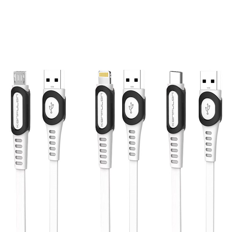 Konfulon cable 2.4A Model DC01 Micro DC02 iPhone DC03 Type-C
