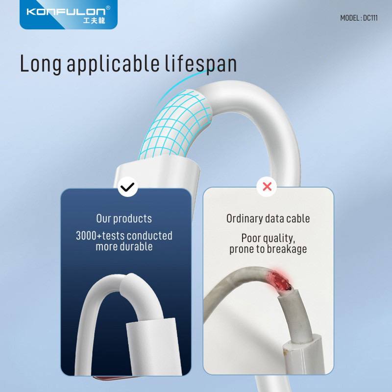 Konfulon Cable Fast Charging Model DC111 USB to ​Type​-C