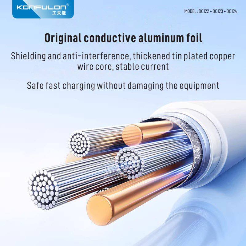 Konfulon 3 In 1 Cable 30W Model DC123