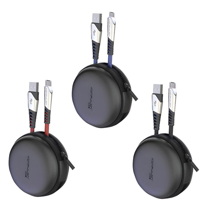 Konfulon Cable Charger Model DC16 Micro DC17 iPhone DC18 Type-C