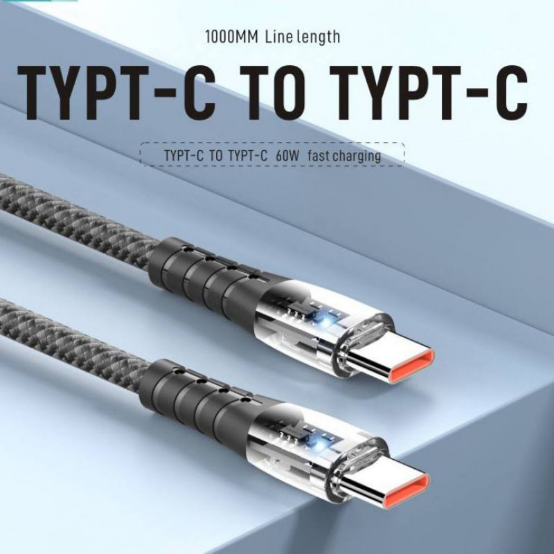 KONFULON Cable fast charging Model DC59 iPhone DC60 Type-C