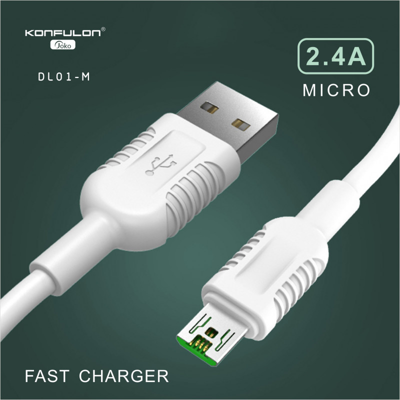 JOKO Cable Charger 2.4A Model DL01Micro DL02iPhone DL03Type-C 