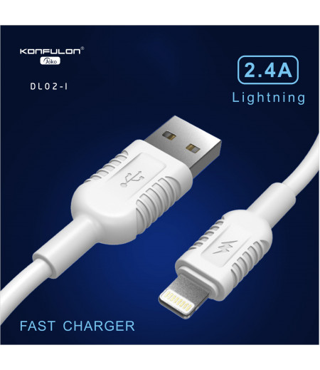 JOKO Charger Cable DL02 Lightning 2.4A