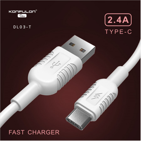JOKO Charger Cable DL03 Type-C 2.4A