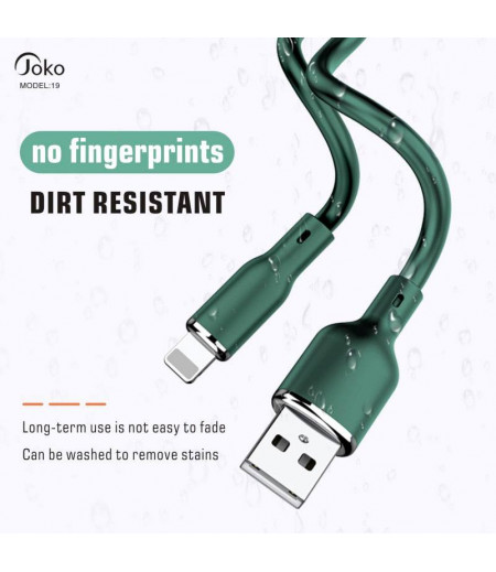 JOKO Cable Fast Charger iPhone Lightning  2.4A DL-19