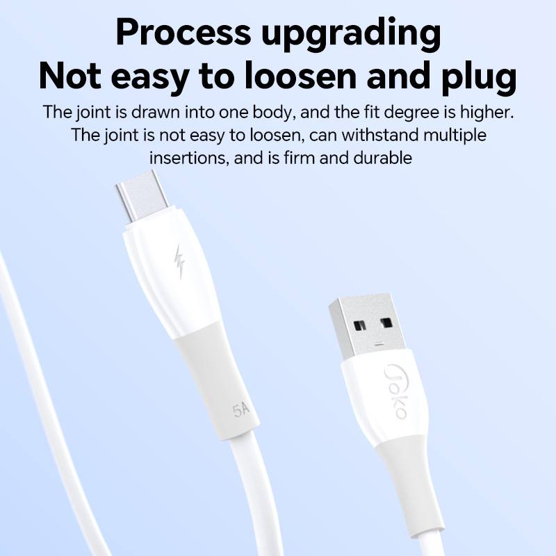 JOKO Fast Charging Data Cable 1000mm line length 3.0A Model DL38 TYPE-C
