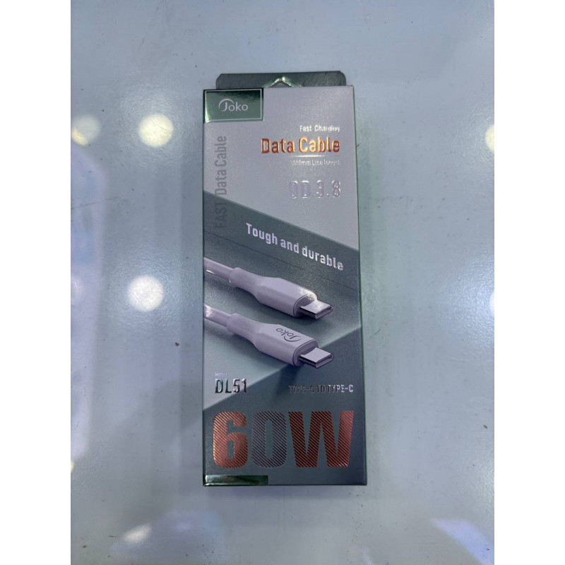 Joko Data Cable Model DL50 iPhone 27W Model DL51 Type 60W