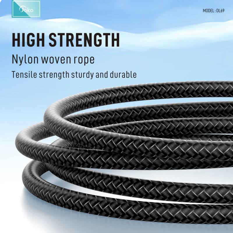 JOKO 3in1 charging cable with fast charging power that can be used for both Lighting Type-C and Wireless Model :DL69