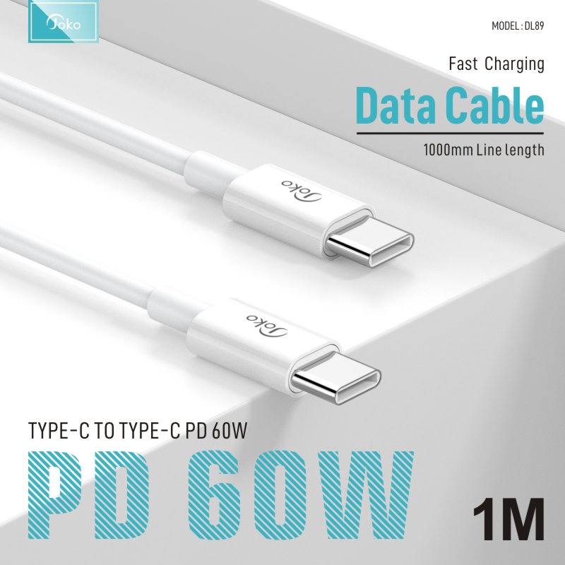JOKO Cable Super-Fast Charger Model DL89 Iphone  DL90 Type-C
