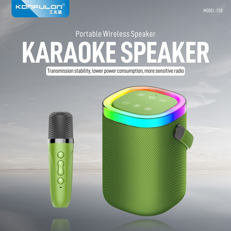 Konfulon Portable Wireless Speaker Hi-Fi Sound F28