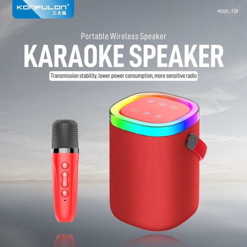 Konfulon Portable Wireless Speaker Hi-Fi Sound F28