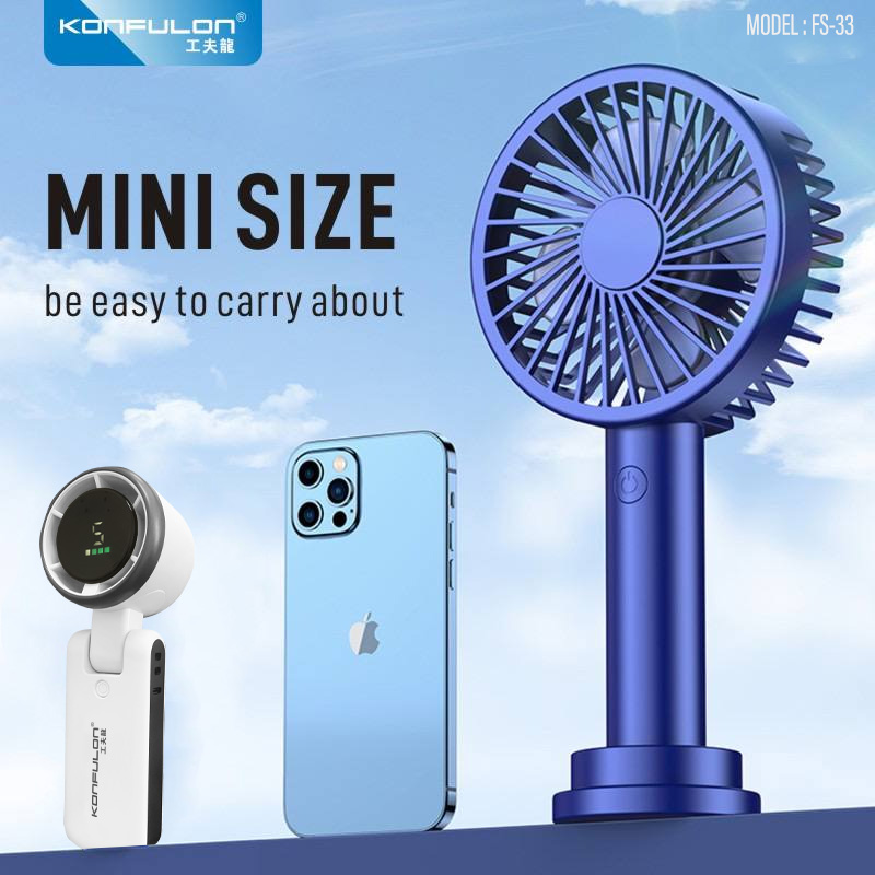 Konfulon The new flexible fan can be easily folded and worn according to the  model FS33