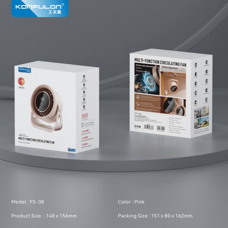 Konfulon Multi-functional Circulating Fan Model: FS38