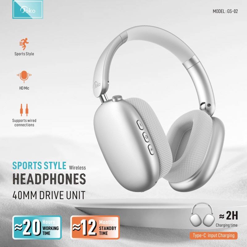 JOKO SPORT STYLE  Wireless HEADPHONE Mode GS02