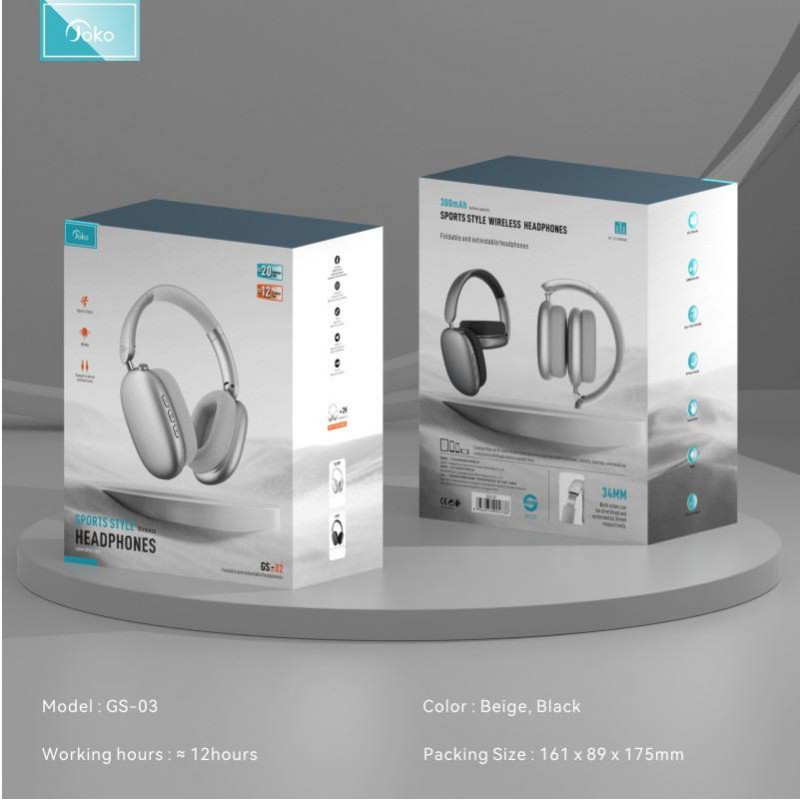 JOKO Bluetooth Headphone Model GS03