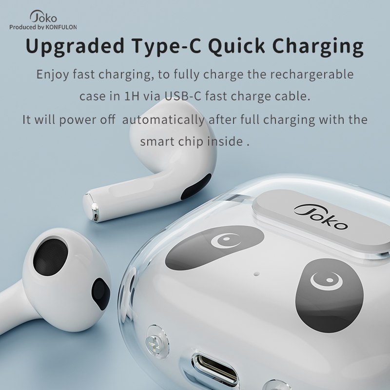 JOKO Mini Bluetooth Headphones Small and Convenient Whole Machine 30g HiFi Sound Quality GT-05