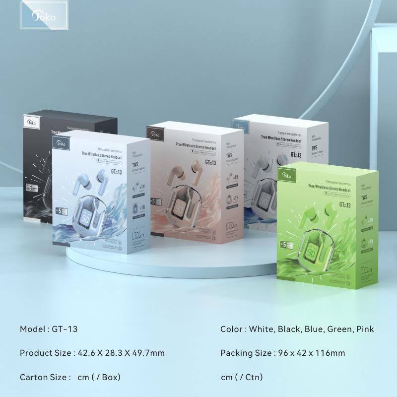 JOKO Bluetooth Earphone Model GT-13