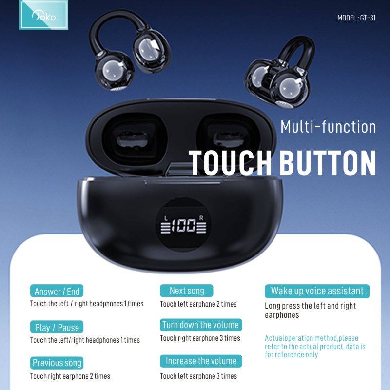 JOKO Bluetooth Earphone Model GT31