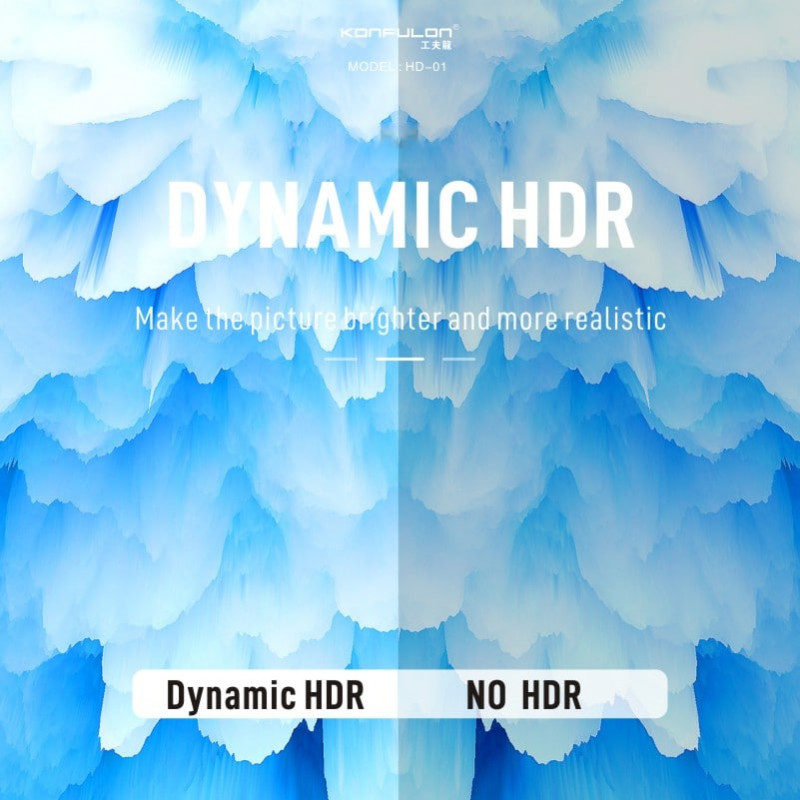 Konfulon High quality Digital Cable 8K High Resolution HDMI Model: HD-01 