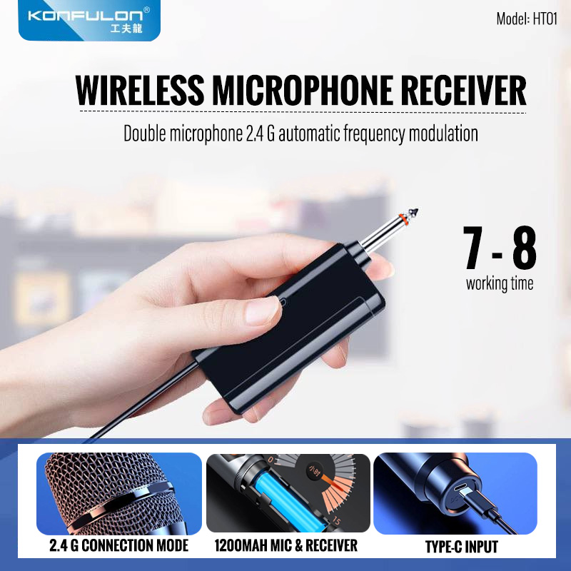 Konfulon Microphone Wireless Receiver Model: HT01