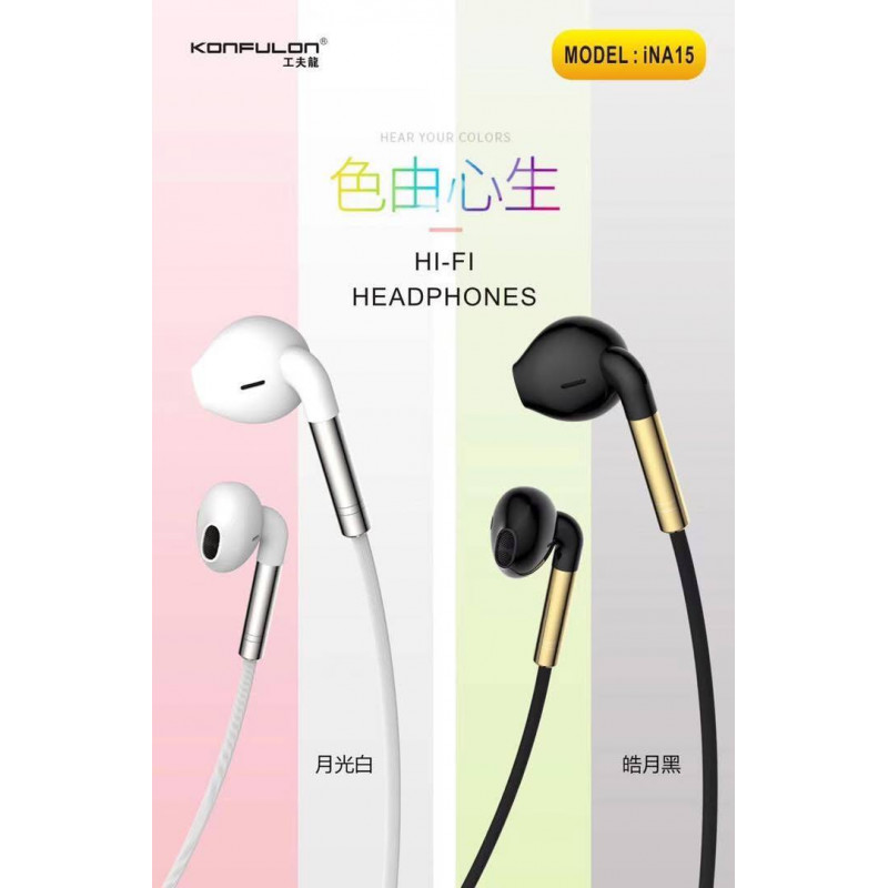Konfulon earphone Super Bass IN-A15