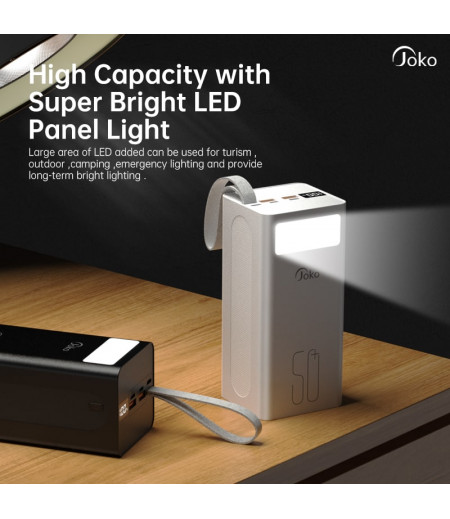 JOKO PowerBank Fast Charging 22.5W Big Capacity 50000mAh 