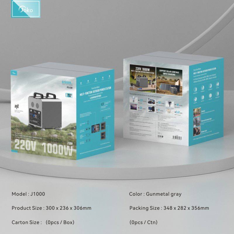 Joko UPS 1000W AC -DC USB-C 45W Power Supply 628000mAh Model J1000