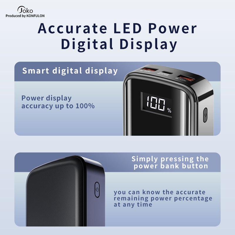 JOKO Power bank Mini Fast Charger 22.5W 20000mAh J12