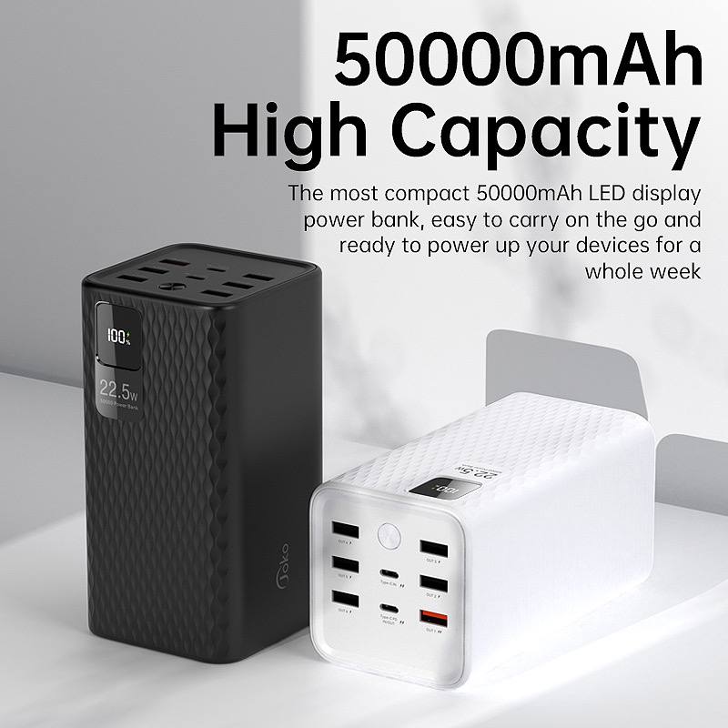 JOKO Fast Charger Power Bank 22.5W High Capacity 50000mAh  J-13