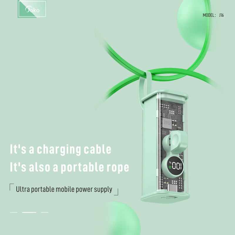JOKO Fast Charger Mini Power Bank J-16 5000 mAh PD 20W