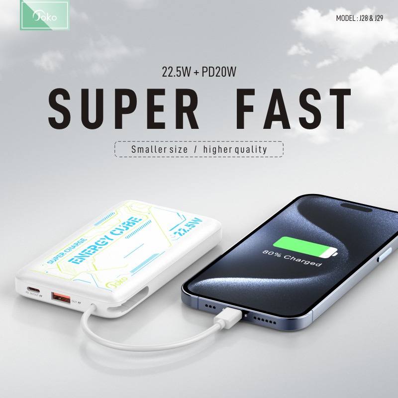 JOKO Power bank Fast charging 10000mAh Model J28