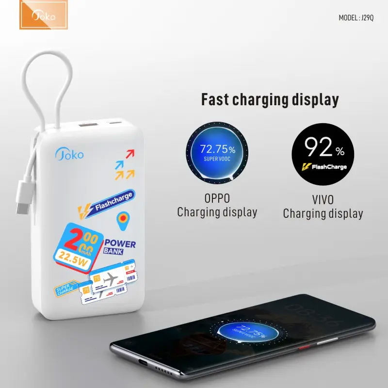 JOKO Power bank Fast charging 20000mAh Model J29Q