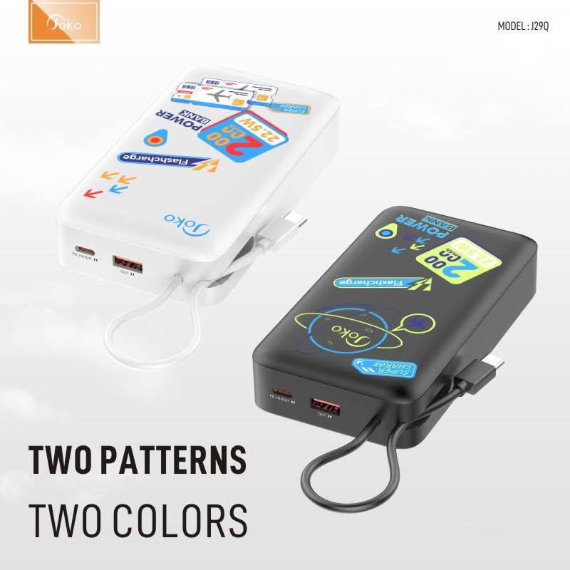 JOKO Power bank Fast charging 20000mAh Model J29Q