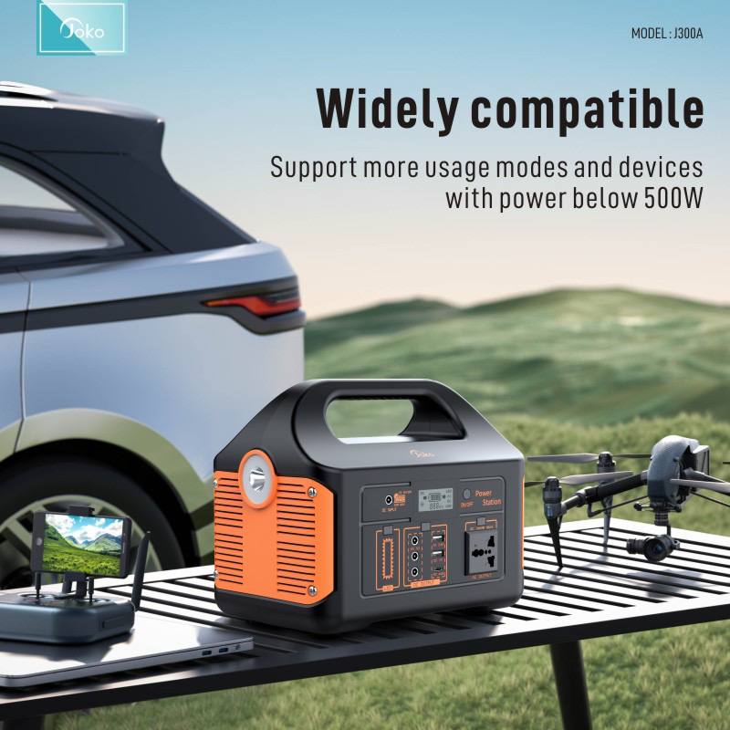 JOKO Multi-Function Outdoor Power Station AC output High Capacity J300A 80000mAh