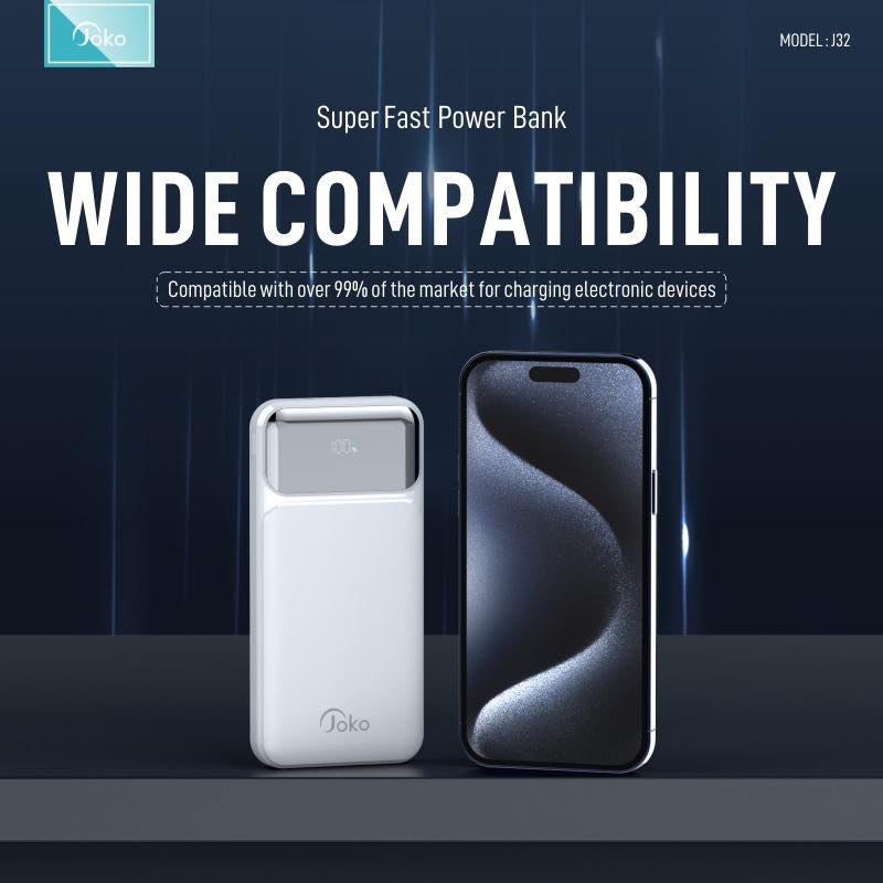 JOKO Power bank Fast charging 10000mAh Model J32