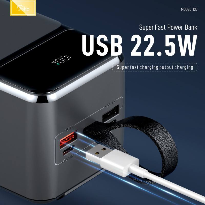 JOKO Power bank Fast charging 22.5W 40000mAh J35