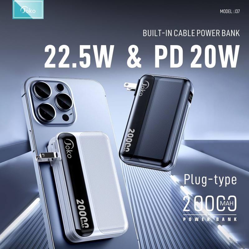 JOKO Power bank Fast charging 22.5W 20000mAh Model J37