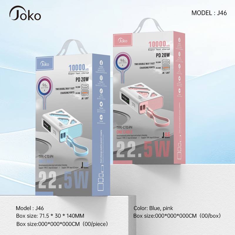 JOKO MIMI POWER BANK 10000 MAH MODEL J46