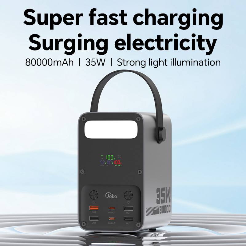 Joko Powerbank Supper Fast Charge35W 80000mAh MODEL : J52