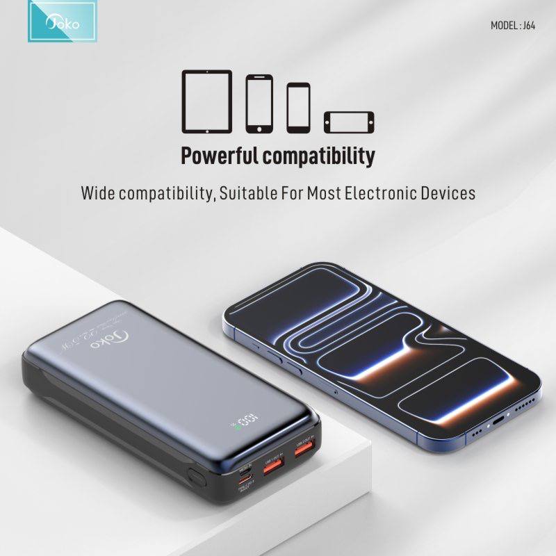 JOKO Power bank Fast charging 20000mAh Model J62