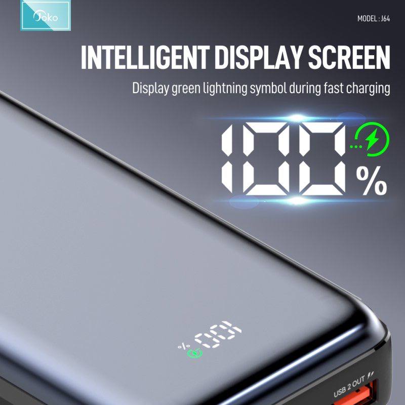 JOKO Power bank Fast charging 20000mAh Model J64