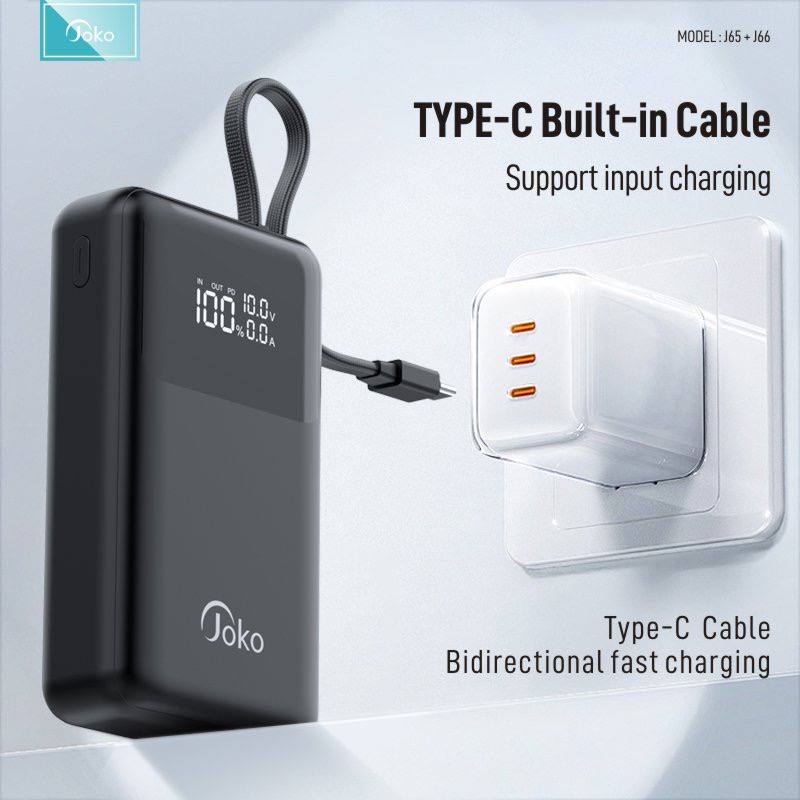 JOKO Power bank supper fast charging 30000mAh Model J66