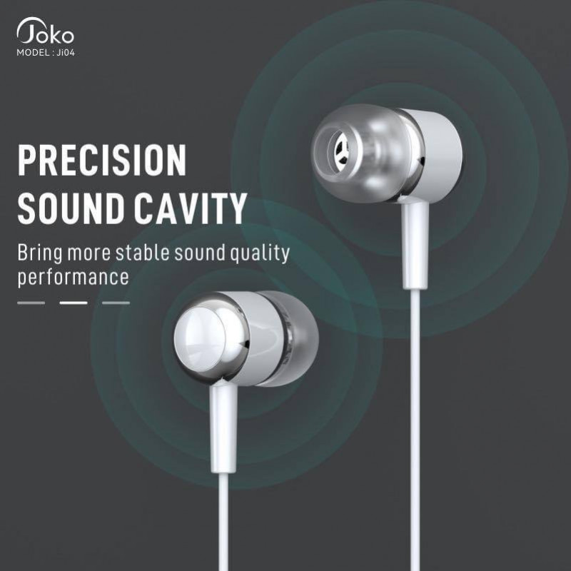 JOKO Mini HIFI High Sound Quality Wired Headphones 3.5mm Plug JI-04