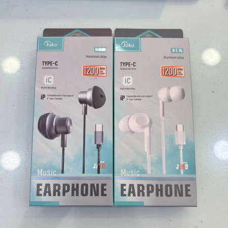 JOKO Wired Headphones, High-Quality Sound, Model JI09 JI10