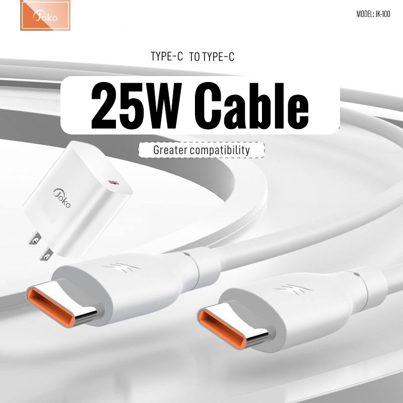 JOKO Set Fast Charge Adapter PD 25W Model: JK100