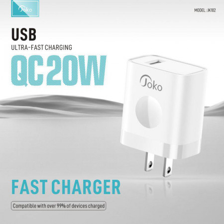 JOKO Adapter Charger 20W Model JK102