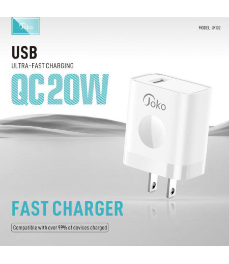 JOKO Adapter Charger 20W Model JK102