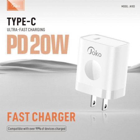JOKO Adapter Charger 20W Model JK103