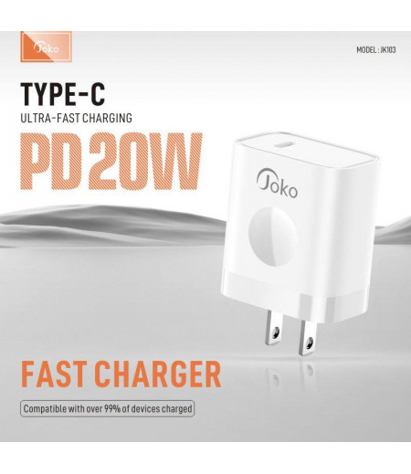 JOKO Adapter Charger 20W Model JK103