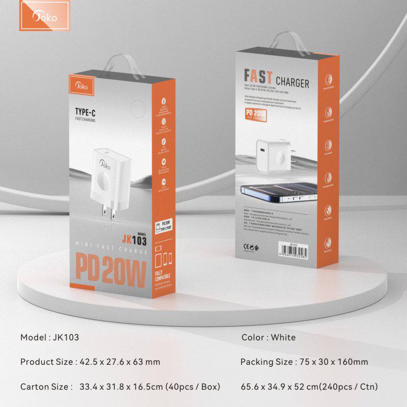 JOKO Adapter Charger 20W Model JK103